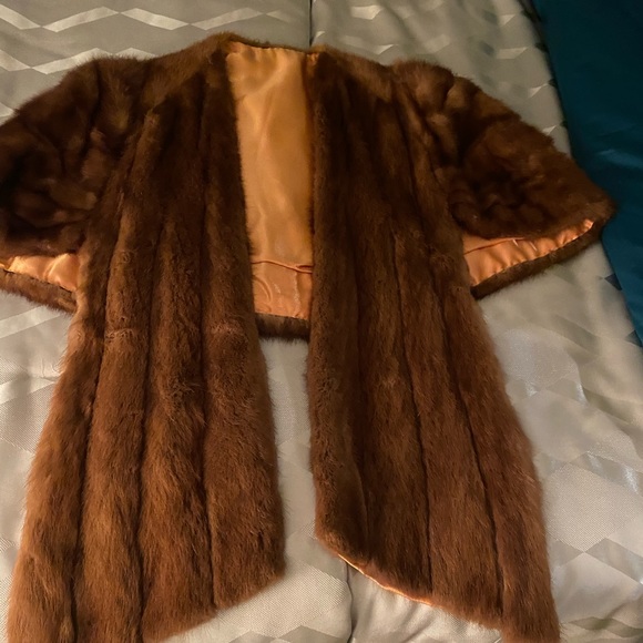 Mink Cape/Shawl Authentic - Picture 10 of 16